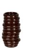 CLYDE VASE BROWN SLIM SMALL