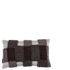 JASMIJN PILLOW GRAY-BROWN 50X30