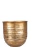 FUMI ALUMINUM FLOWERPOT A.GOLD M