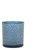 ETHNIC VOTIVE BLUE S