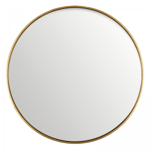 ANTIQUE GOLD MIRROR ROUND 150CM