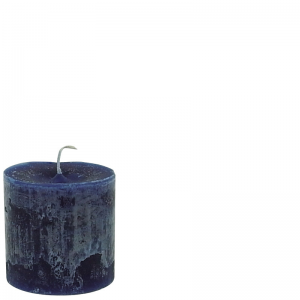 BERT CANDLE 10X10 DARK BLUE