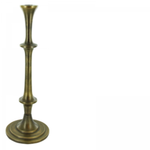 LARRY CANDLE HOLDER BRASS L