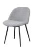 CARRINGTON DINING CHAIR ALPINE GREY W51/D57/H78