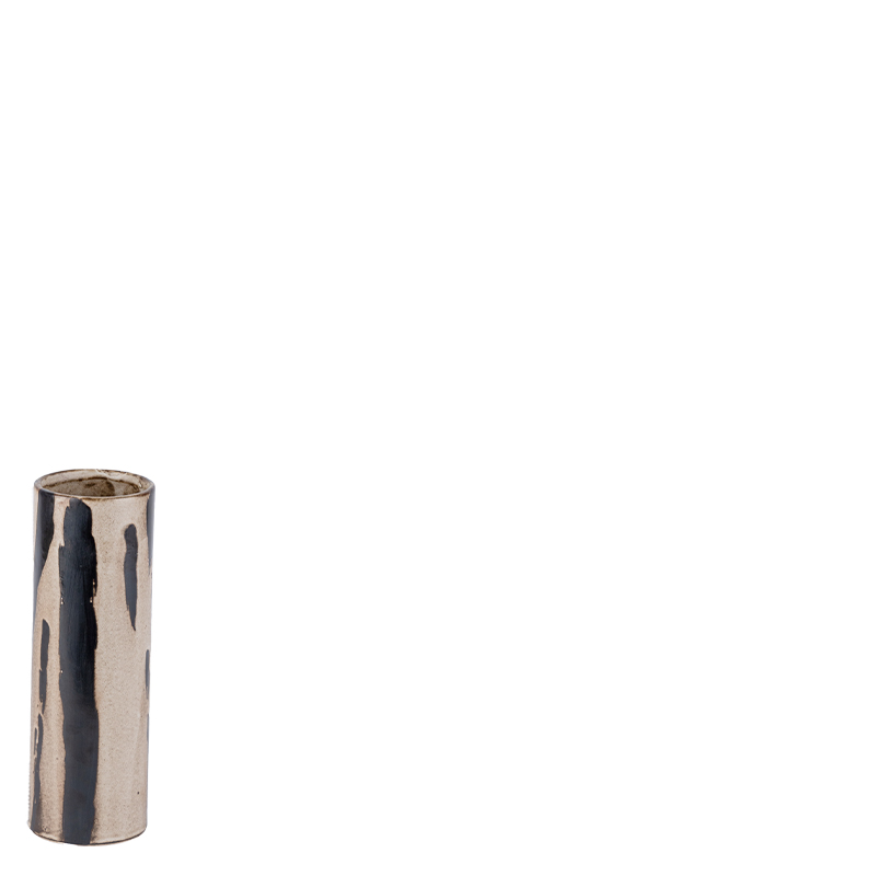 CEYLIN CYLINDER VASE STRIPES S 8x8x24