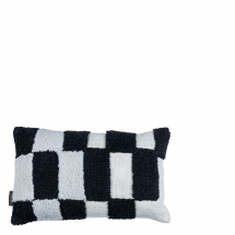 JASMIJN PILLOW BLACK 50X30