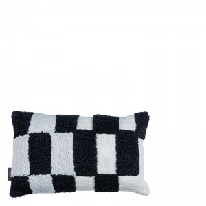 JASMIJN PILLOW BLACK 50X30