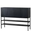 DAWSON SIDE TABLE BLACK W145/D35/H107