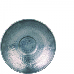 ALUMINIUM BOWL FLOWER DESIGN