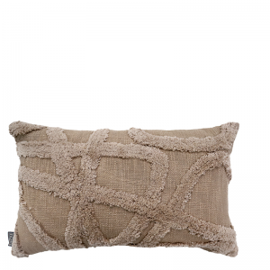 TAOS PILLOW TAUPE 50X30CM