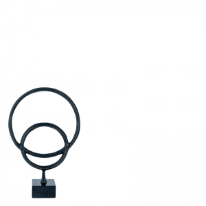 DOUBLE CIRCLE SCULPTURE L