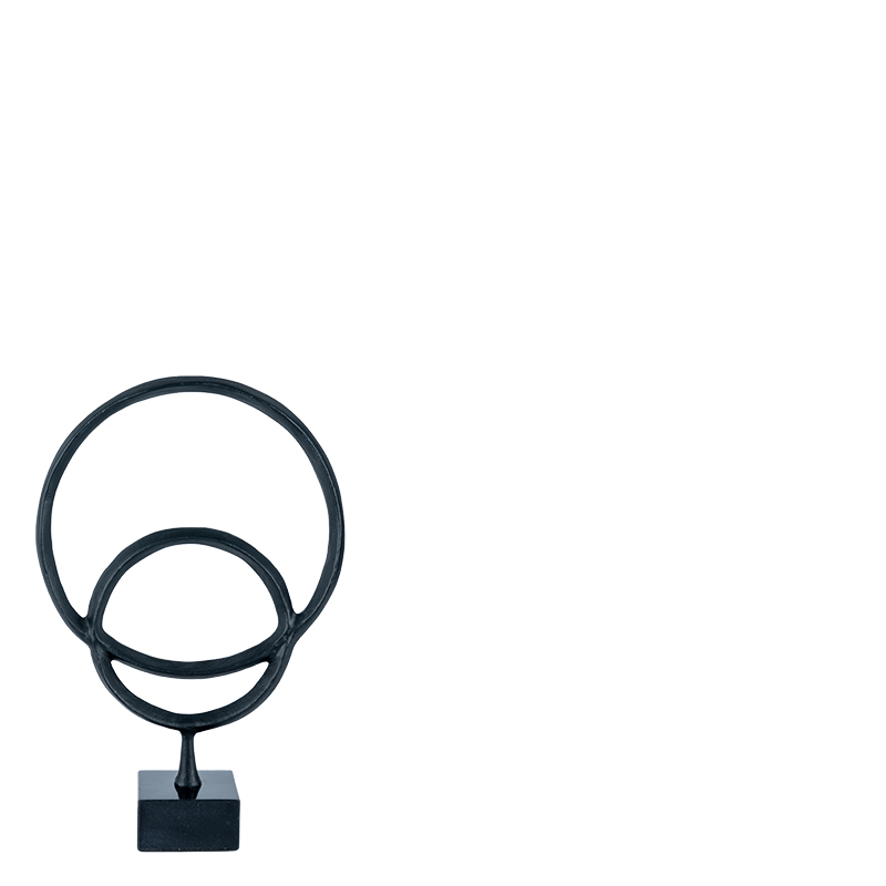 DOUBLE CIRCLE SCULPTURE L