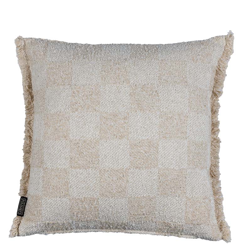 MERINO PILLOW BEIGE 50X50